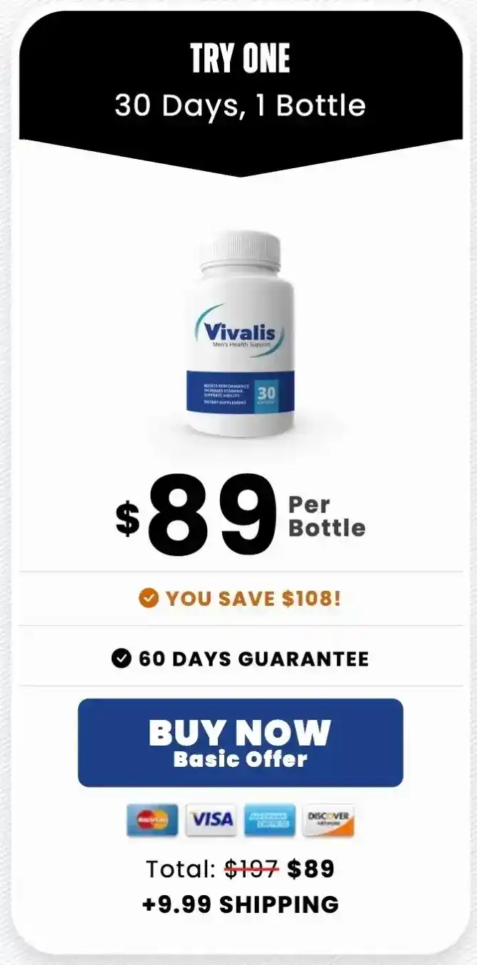 Vivalis 1 bottle pricing