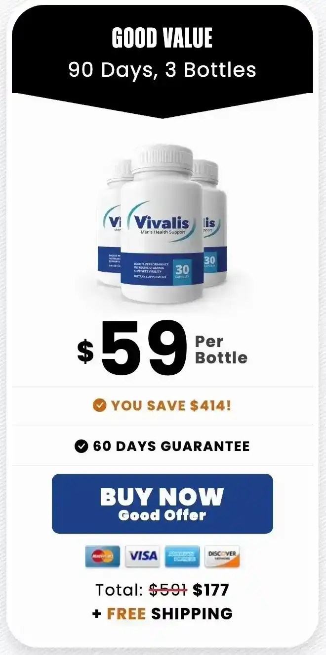 Vivalis 3 bottles pricing